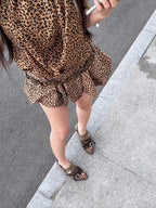 UBORYA Olive Khaki Braided Slingback Wedge Sandals
